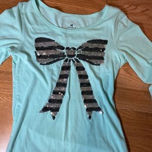Girls 10/12 long sleeve shirt